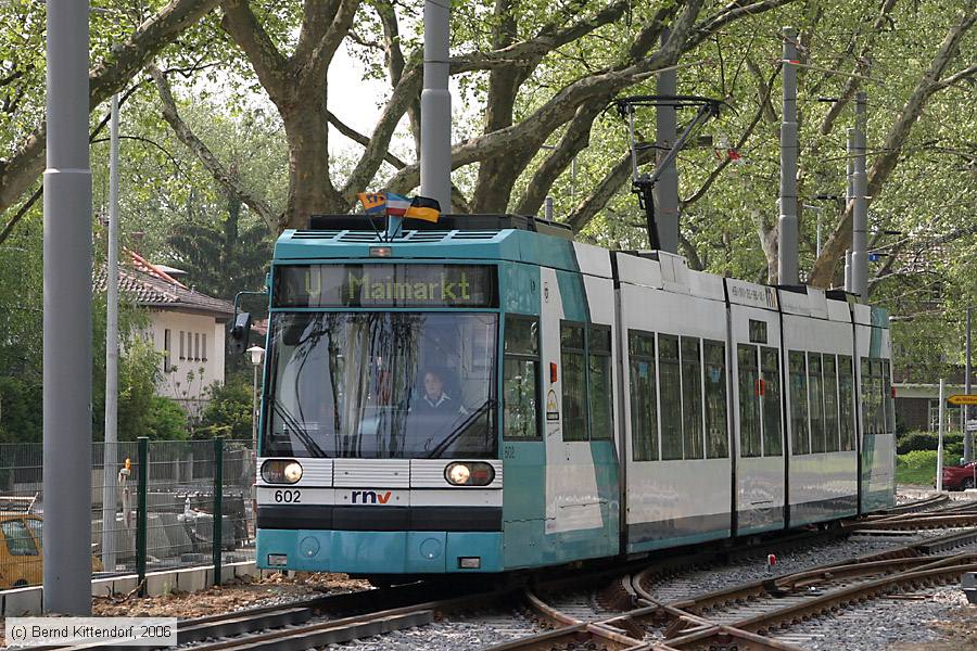Straßenbahn Mannheim - 602
/ Bild: mvg602_bk0605090017.jpg