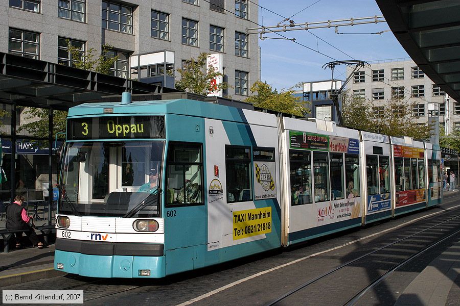 Straßenbahn Mannheim - 602
/ Bild: mvg602_bk0707310025.jpg