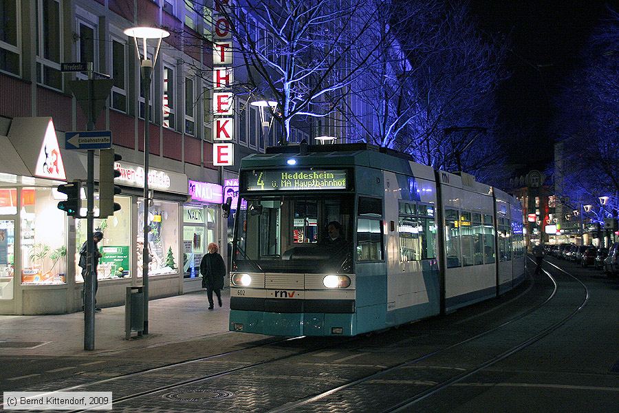 Straßenbahn Mannheim - 602
/ Bild: mvg602_bk0912140092.jpg