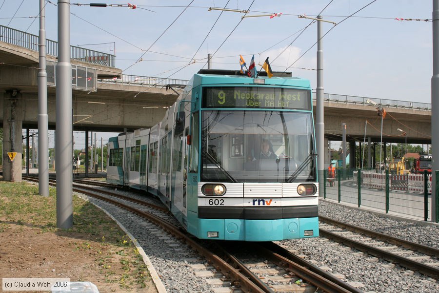 Straßenbahn Mannheim - 602
/ Bild: mvg602_cw0605090025.jpg