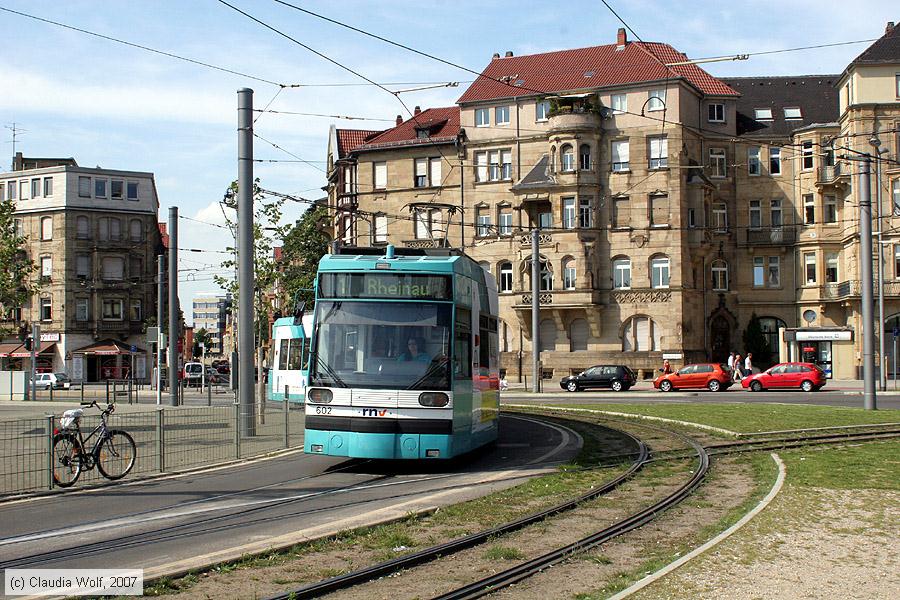 Straßenbahn Mannheim - 602
/ Bild: mvg602_cw0707140007.jpg