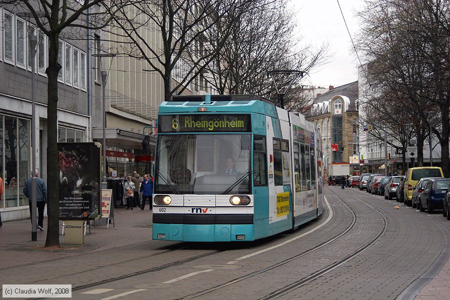 Straßenbahn Mannheim - 602
/ Bild: mvg602_cw0801210013.jpg