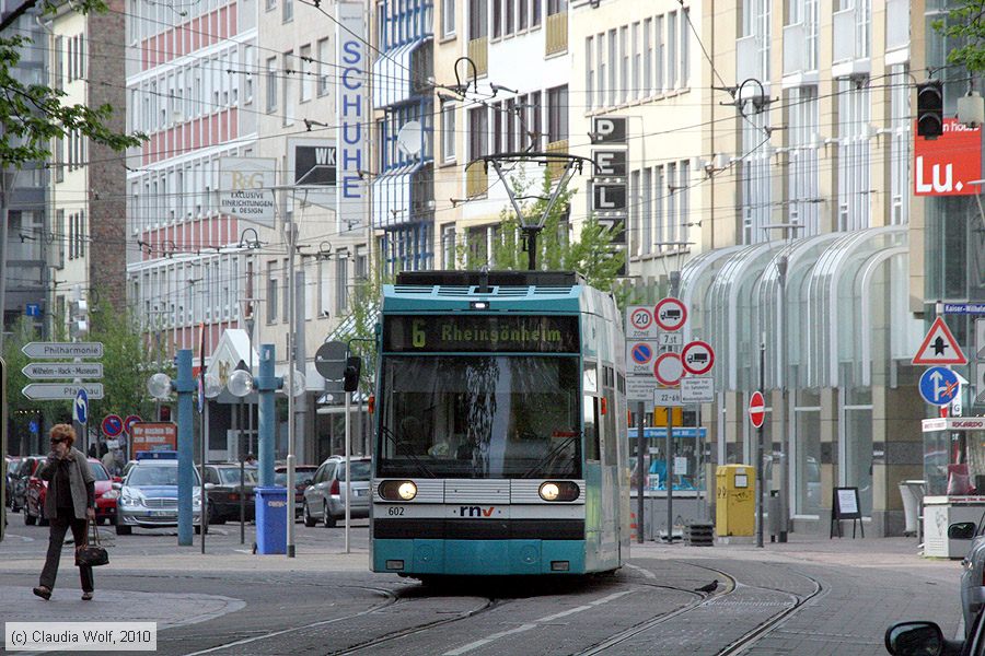 Straßenbahn Mannheim - 602
/ Bild: mvg602_cw1004210008.jpg
