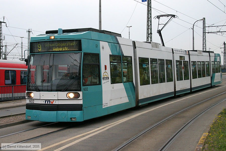 Straßenbahn Mannheim - 602
/ Bild: mvg602_e0016475.jpg