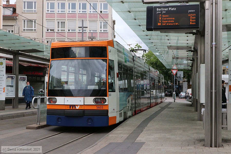 Stra&szlig;enbahn Mannheim - 5603
/ Bild: rnv5603_bk2105120083.jpg