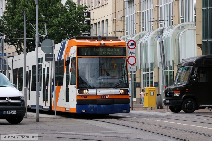 Stra&szlig;enbahn Mannheim - 5604
/ Bild: rnv5604_bk2506020024.jpg