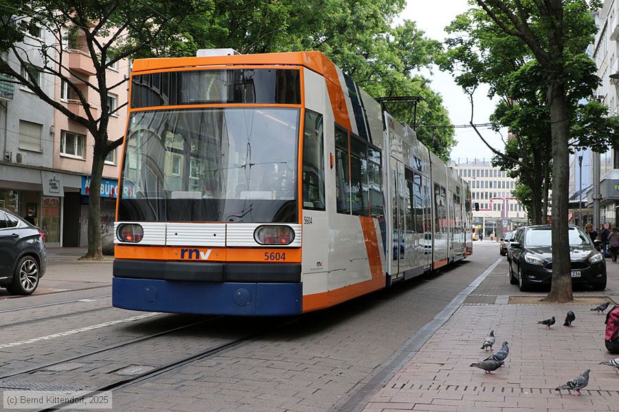 Stra&szlig;enbahn Mannheim - 5604
/ Bild: rnv5604_bk2506020025.jpg