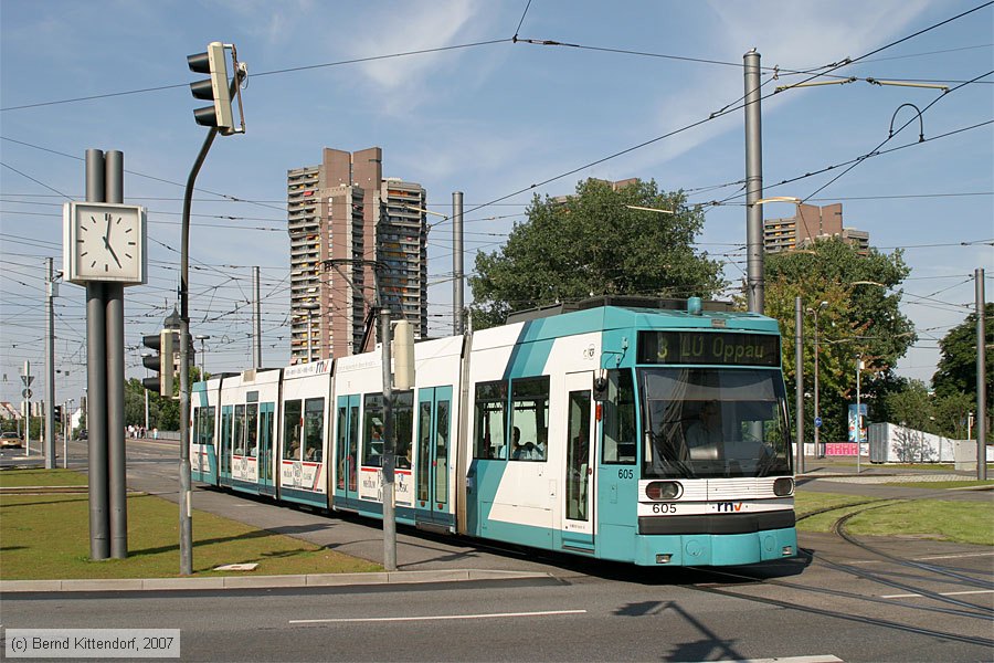 Straßenbahn Mannheim - 605
/ Bild: mvg605_bk0707140034.jpg