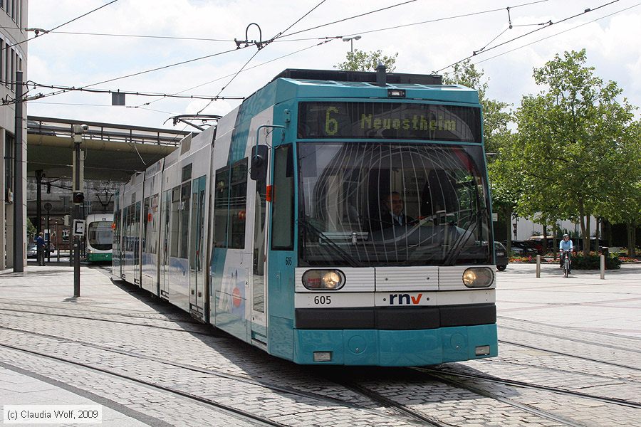 Straßenbahn Mannheim - 605
/ Bild: mvg605_cw0906220027.jpg
