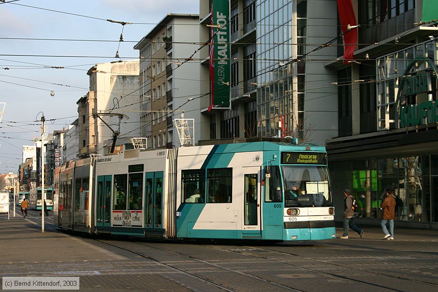 Straßenbahn Mannheim - 605
/ Bild: mvg605_e0001279.jpg
