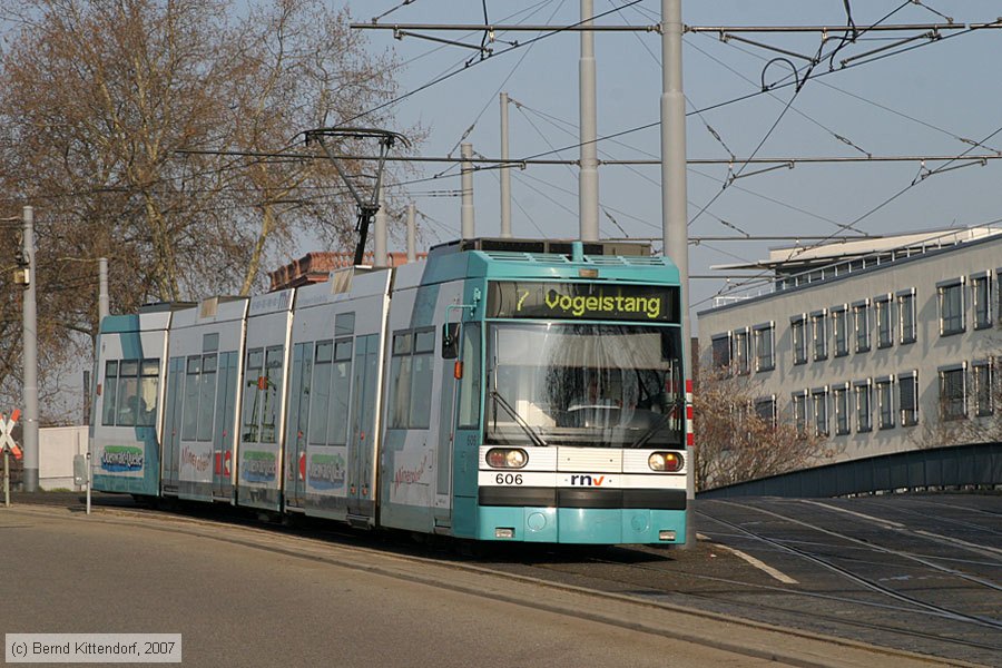 Straßenbahn Mannheim - 606
/ Bild: mvg606_bk0703150021.jpg