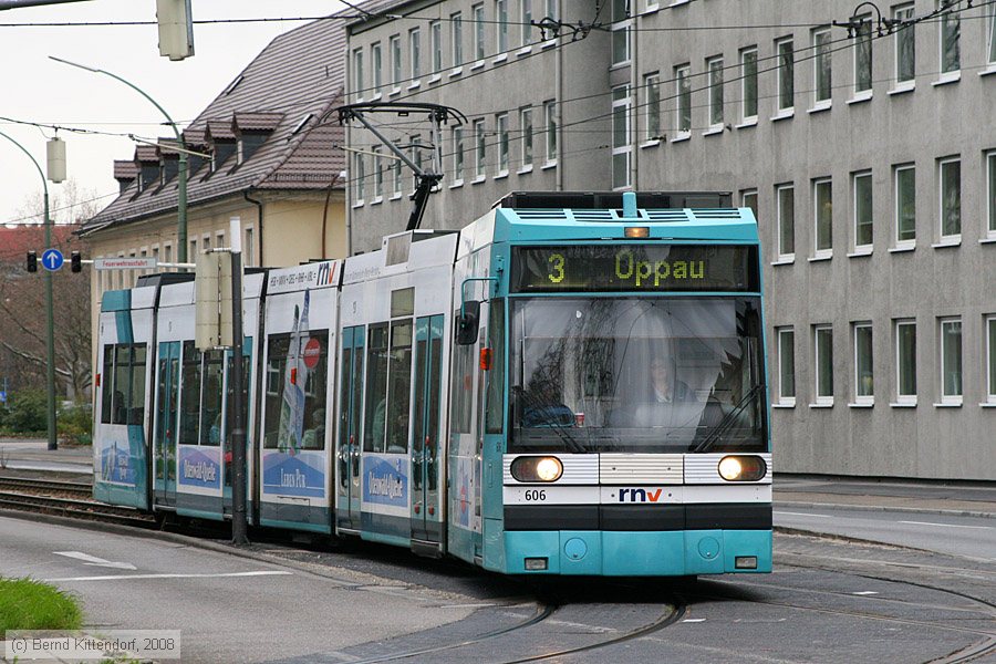 Straßenbahn Mannheim - 606
/ Bild: mvg606_bk0803100105.jpg