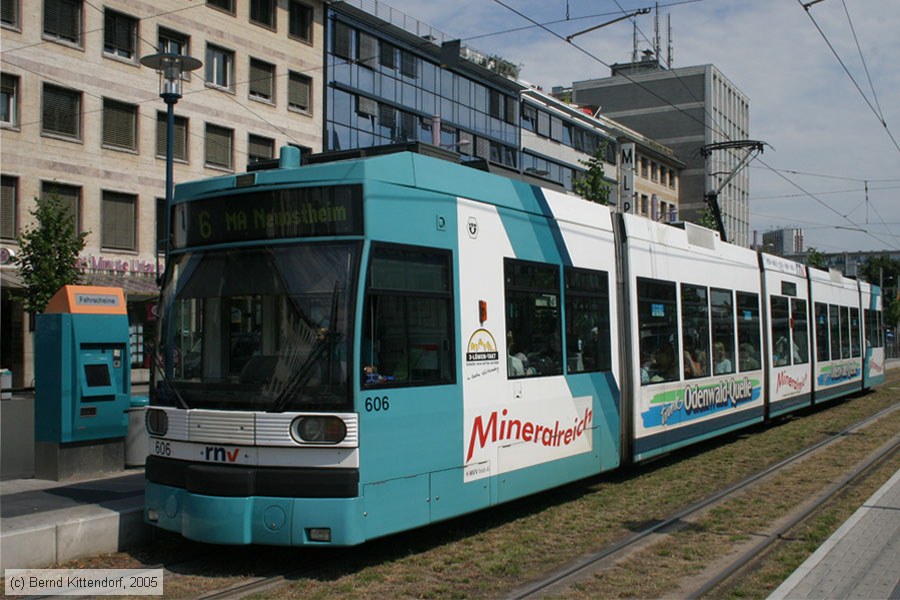 Straßenbahn Mannheim - 606
/ Bild: mvg606_e0022332.jpg