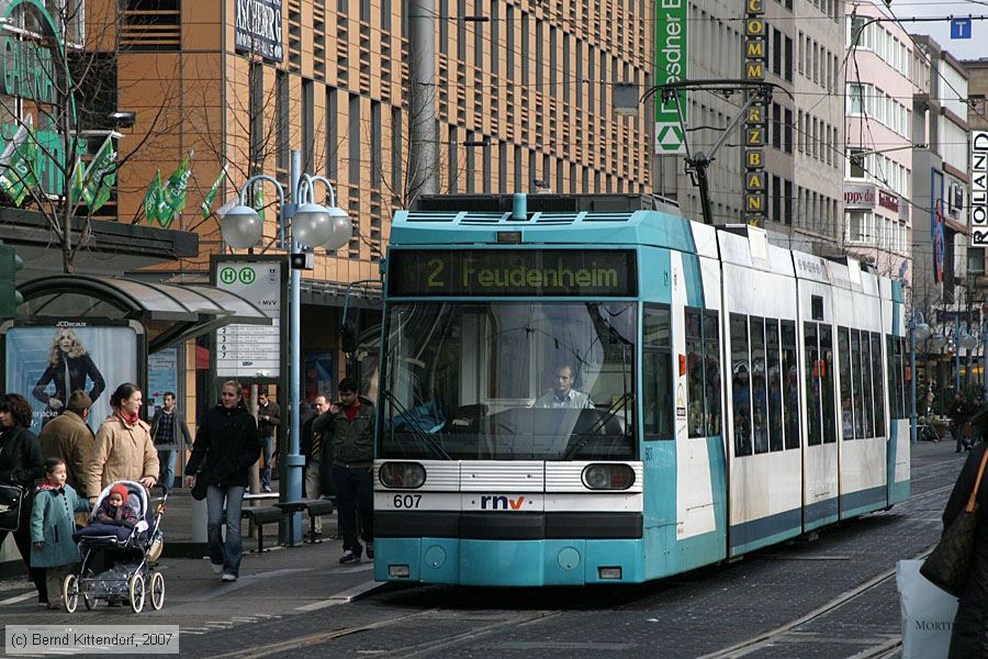 Straßenbahn Mannheim - 607
/ Bild: mvg607_bk0703230012.jpg