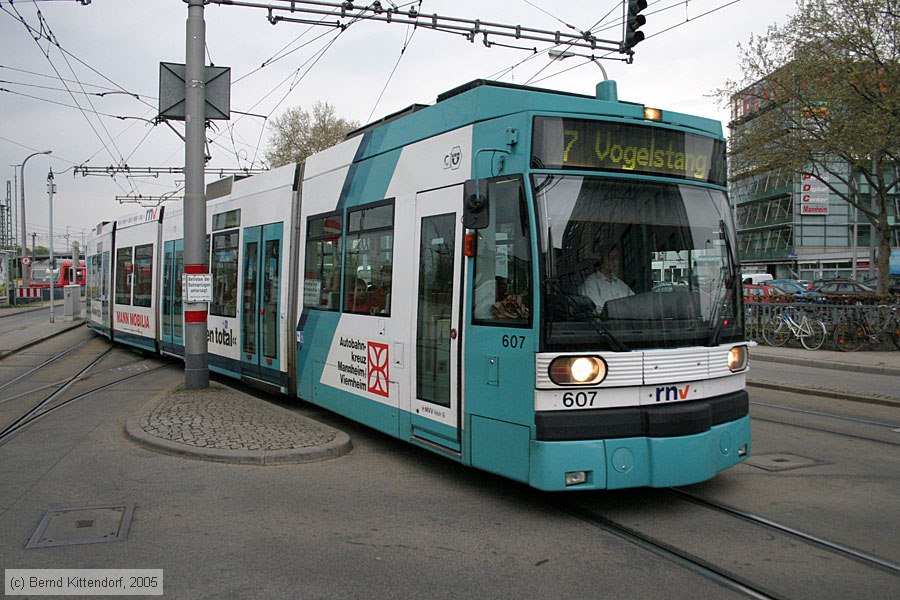 Straßenbahn Mannheim - 607
/ Bild: mvg607_e0016455.jpg