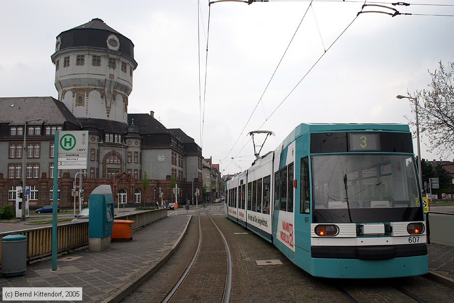 Straßenbahn Mannheim - 607
/ Bild: mvg607_e0016524.jpg