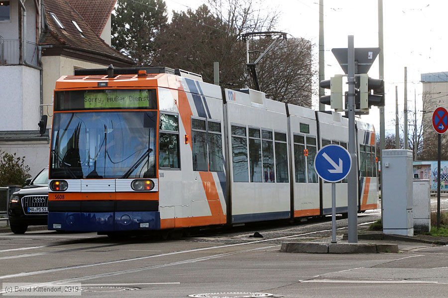 Straßenbahn Mannheim - 5608
/ Bild: rnv5608_bk1903160007.jpg Straßenbahn Mannheim - 5608
/ Bild: rnv5608_bk1903160007.jpg