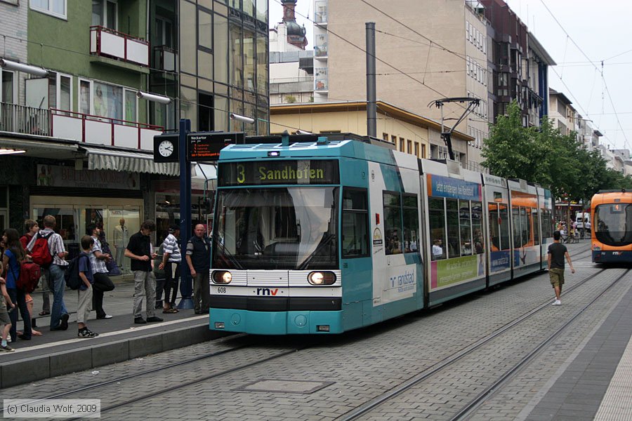 Straßenbahn Mannheim - 608
/ Bild: mvg608_cw0907030030.jpg
