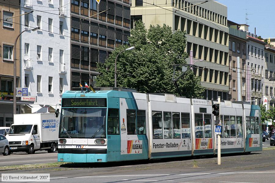 Straßenbahn Mannheim - 610
/ Bild: mvg610_bk0704300088.jpg