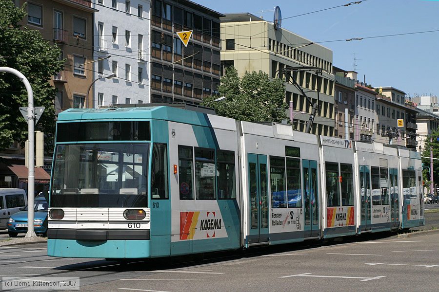 Straßenbahn Mannheim - 610
/ Bild: mvg610_bk0704300095.jpg