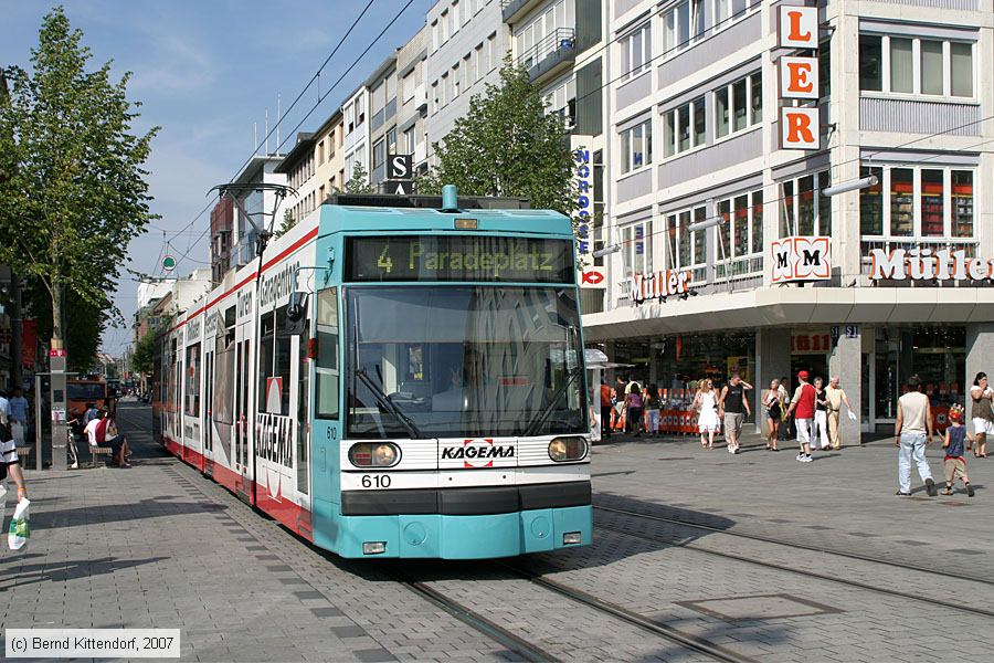 Straßenbahn Mannheim - 610
/ Bild: mvg610_bk0707140053.jpg