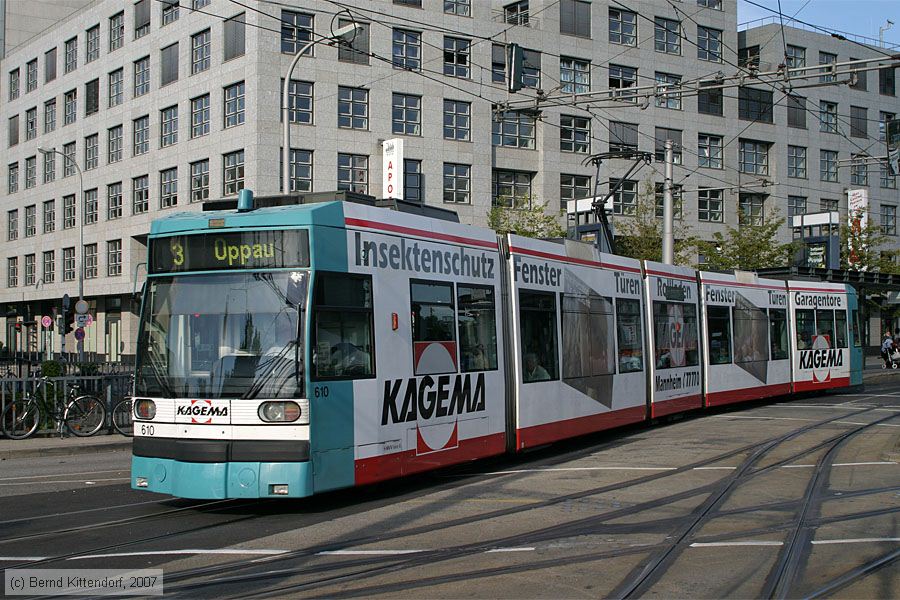 Straßenbahn Mannheim - 610
/ Bild: mvg610_bk0707310016.jpg