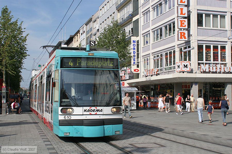 Straßenbahn Mannheim - 610
/ Bild: mvg610_cw0707140054.jpg