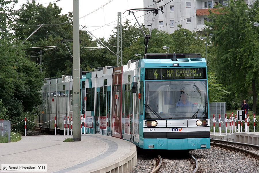 Straßenbahn Mannheim - 5611
/ Bild: rnv5611_bk1107140022.jpg Straßenbahn Mannheim - 5611
/ Bild: rnv5611_bk1107140022.jpg