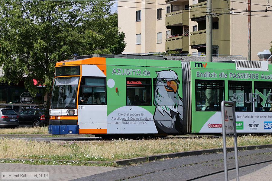 Straßenbahn Mannheim - 5611
/ Bild: rnv5611_bk1907080001.jpg