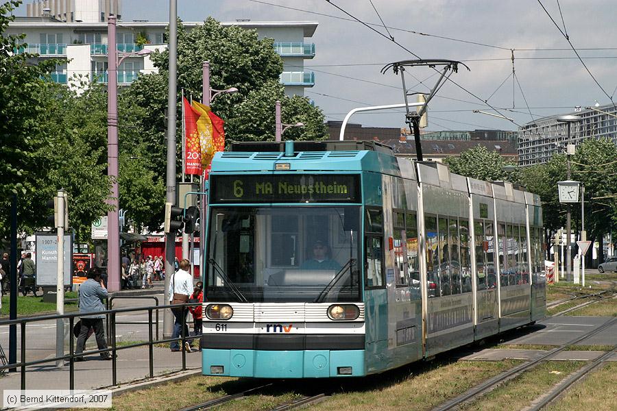 Straßenbahn Mannheim - 611
/ Bild: mvg611_bk0705180012.jpg