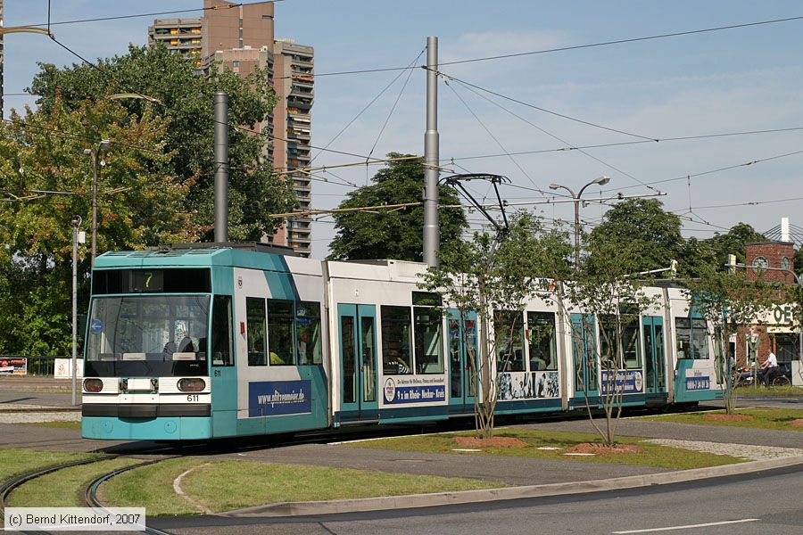 Straßenbahn Mannheim - 611
/ Bild: mvg611_bk0707140025.jpg