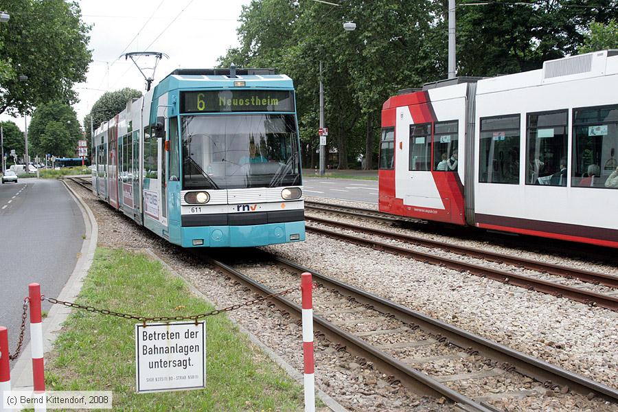 Straßenbahn Mannheim - 611
/ Bild: mvg611_bk0806170037.jpg
