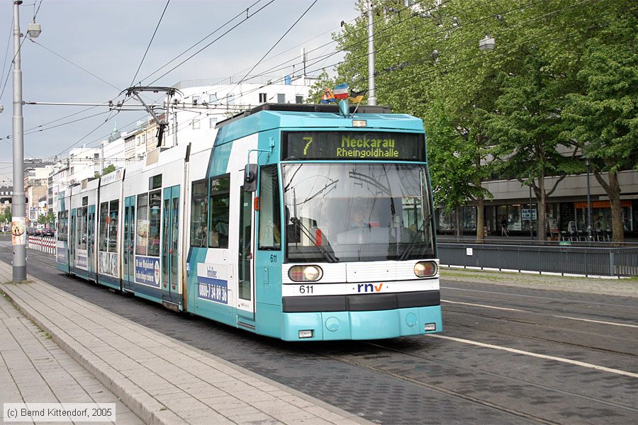 Straßenbahn Mannheim - 611
/ Bild: mvg611_e0018013.jpg