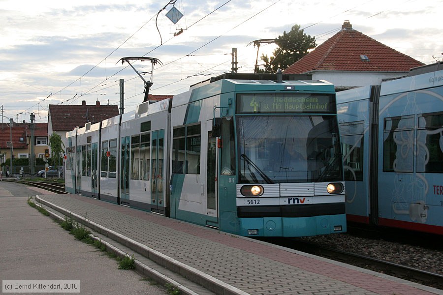 Straßenbahn Mannheim - 5612
/ Bild: rnv5612_bk1008070006.jpg