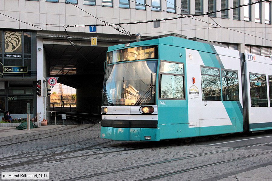 Straßenbahn Mannheim - 5612
/ Bild: rnv5612_bk1402170035.jpg