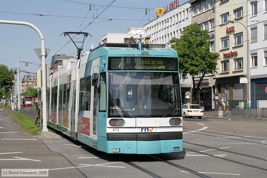 Straßenbahn Mannheim - 612
/ Bild: mvg612_bk0805040018.jpg