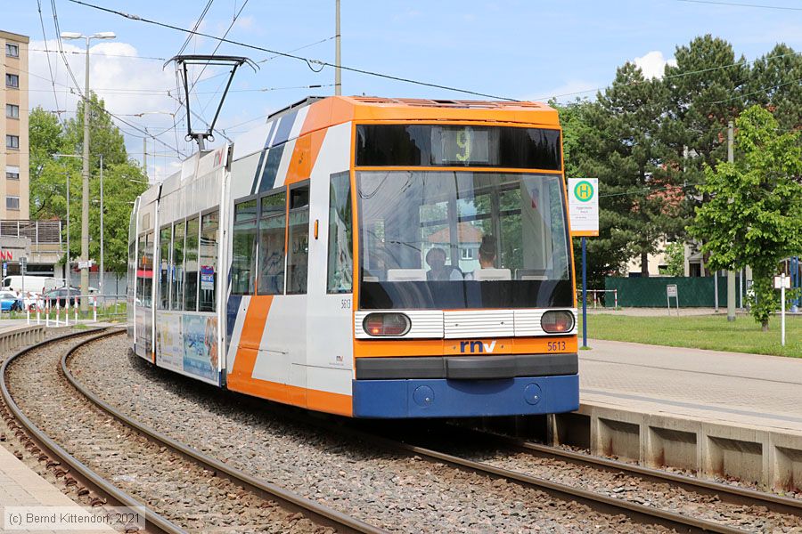 Stra&szlig;enbahn Mannheim - 5613
/ Bild: rnv5613_bk2105280012.jpg