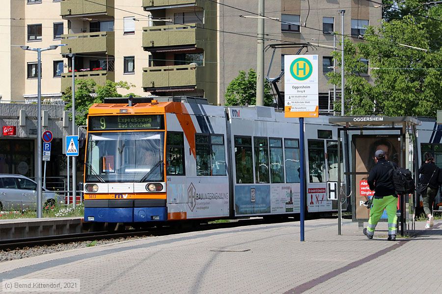 Stra&szlig;enbahn Mannheim - 5613
/ Bild: rnv5613_bk2105280023.jpg