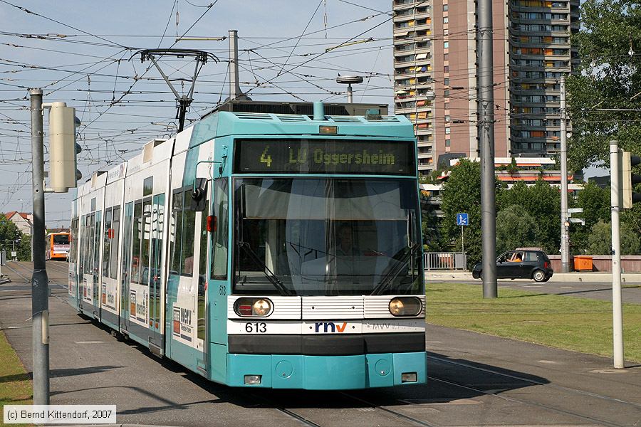 Straßenbahn Mannheim - 613
/ Bild: mvg613_bk0707140029.jpg