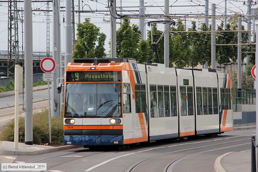 Straßenbahn Mannheim - 5614
/ Bild: rnv5614_bk1109160005.jpg