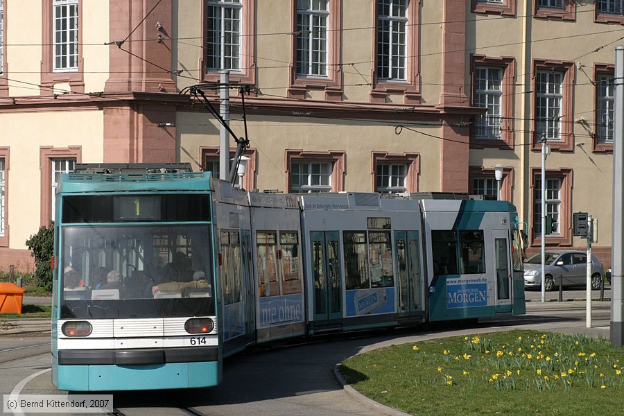 Straßenbahn Mannheim - 614
/ Bild: mvg614_bk0703110071.jpg