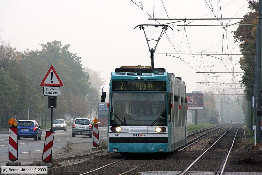 Straßenbahn Mannheim - 5616
/ Bild: rnv5616_bk0910290031.jpg