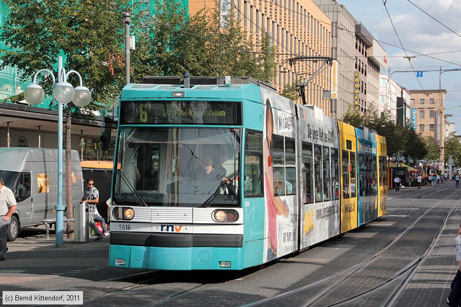 Straßenbahn Mannheim - 5616
/ Bild: rnv5616_bk1109060016.jpg