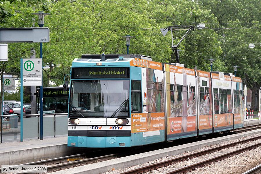Straßenbahn Mannheim - 616
/ Bild: mvg616_bk0806170025.jpg