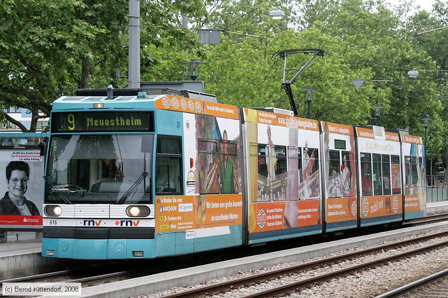 Straßenbahn Mannheim - 616
/ Bild: mvg616_bk0806170052.jpg