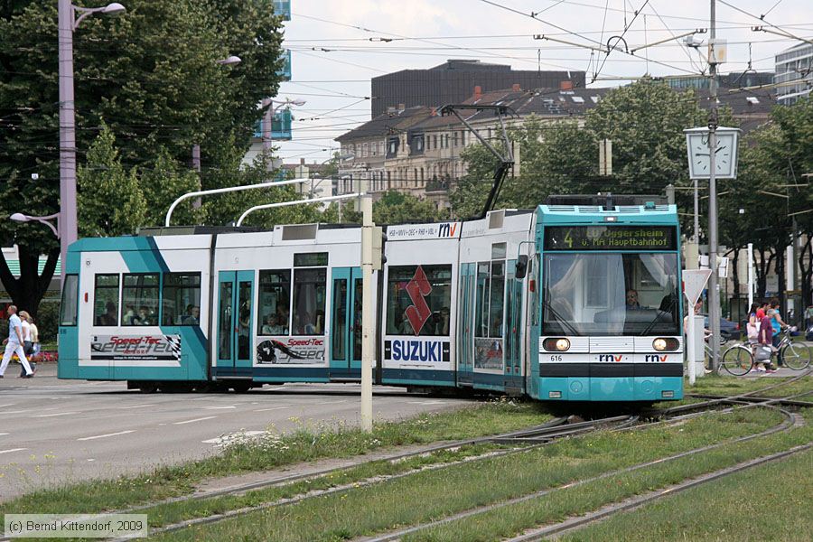 Stra&szlig;enbahn Mannheim - 616
/ Bild: mvg616_bk0906250019.jpg