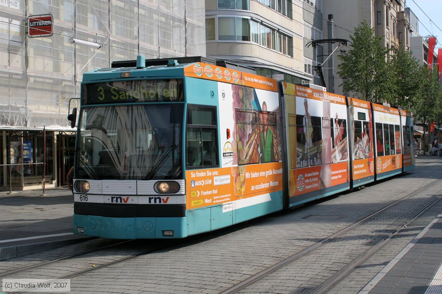 Straßenbahn Mannheim - 616
/ Bild: mvg616_cw0707140057.jpg