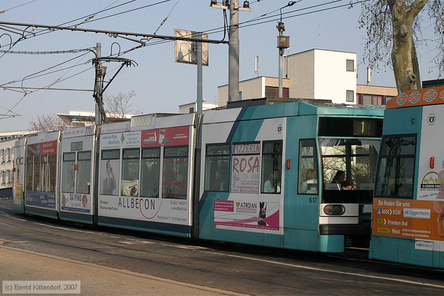 Straßenbahn Mannheim - 617
/ Bild: mvg617_bk0703150040.jpg