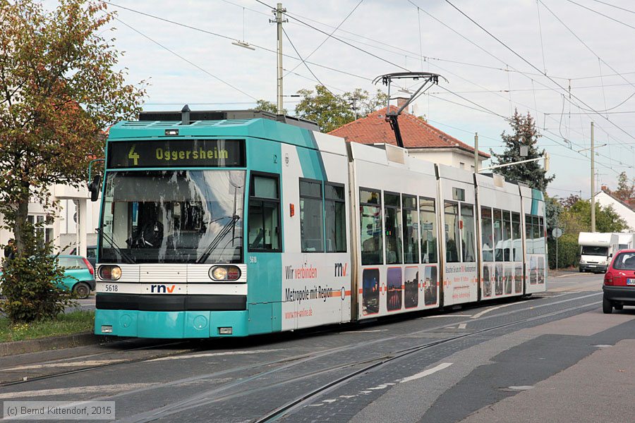 Straßenbahn Mannheim - 5618
/ Bild: rnv5618_bk1510090002.jpg Straßenbahn Mannheim - 5618
/ Bild: rnv5618_bk1510090002.jpg