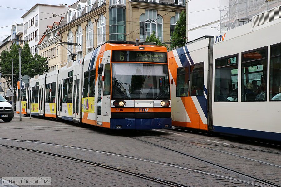 Straßenbahn Mannheim - 5618
/ Bild: rnv5618_bk2506020027.jpg Straßenbahn Mannheim - 5618
/ Bild: rnv5618_bk2506020027.jpg